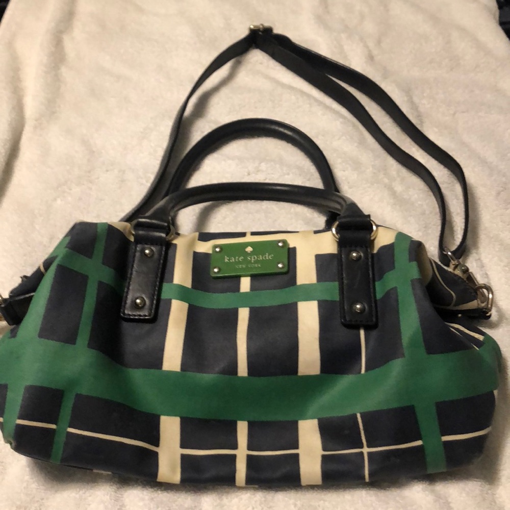 Plaid Kate Spade Bag